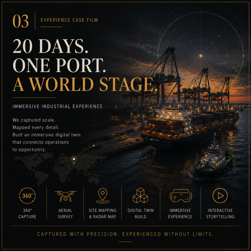 20 DAYS. ONE PORT. A WORLD STAGE. thumbnail